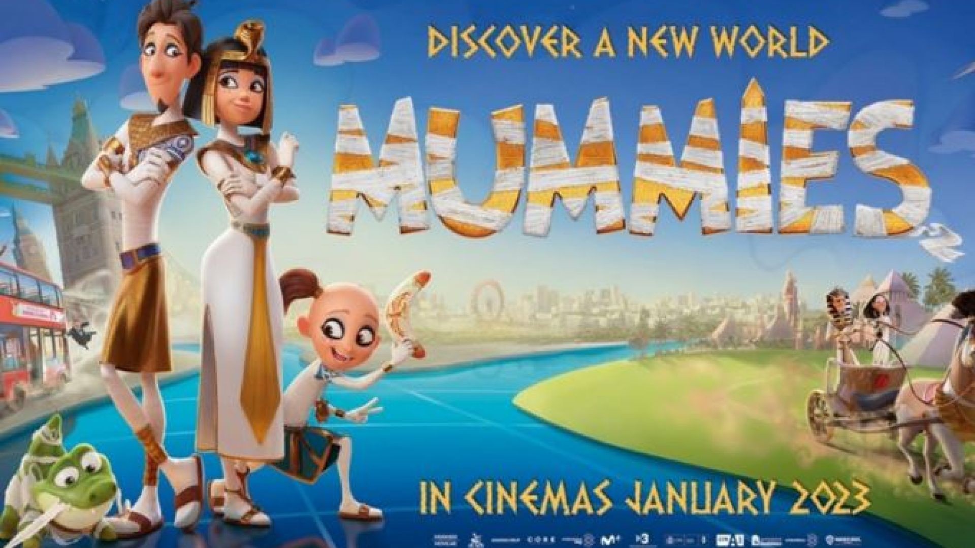 Mummies (2023) English Cartoon WEB-DL 480p